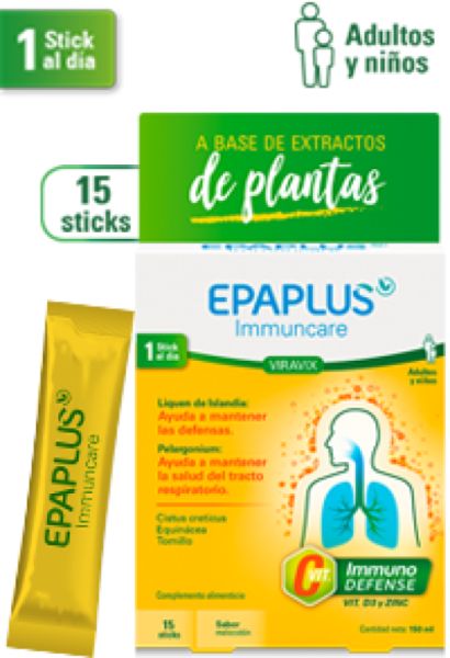 Immuncare Viravix 15 Bastões - EPAPLUS