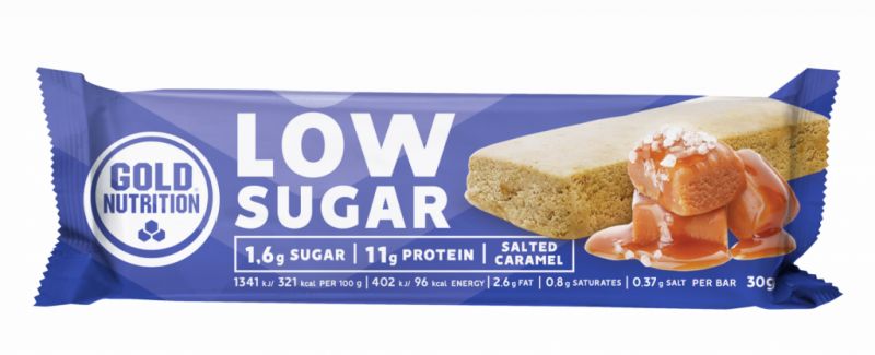 Barreta Protein Low Sugar Salted Caramel 30 g Caixa 12 Unitats