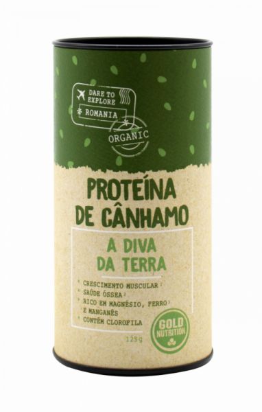 Proteina de cañamo 125 g - GOLD NUTRITION