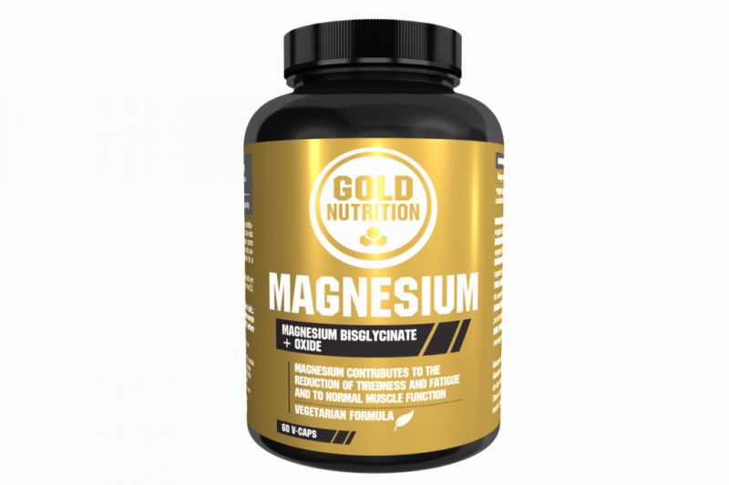 Magnesi 600 mg 60 càpsules - GOLD NUTRITION