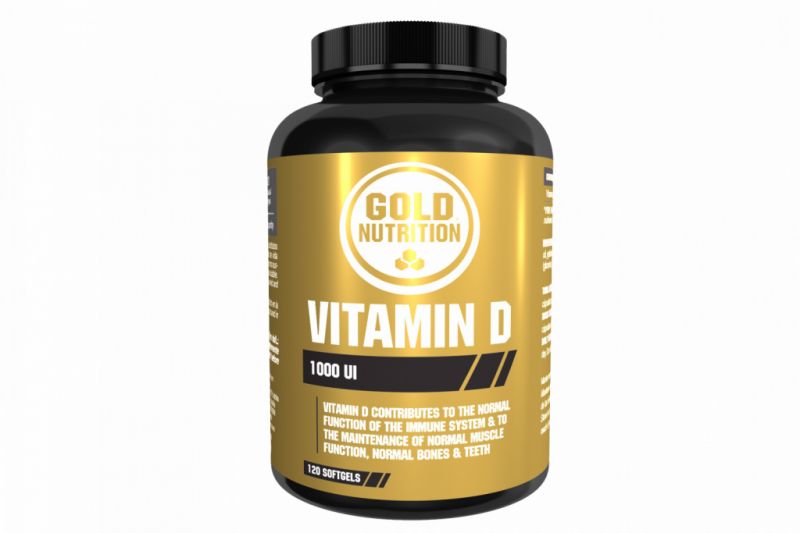 Vitamin D3 1000 IE 120 Kapseln - GOLD NUTRITION