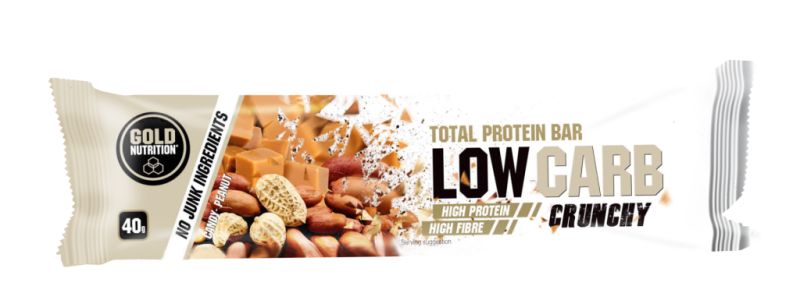 Barreta Proteica Low Sugar Crunchy Peanut 60 g Caixa 10 Unitats