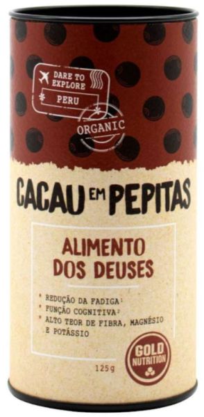 Cacao en Pepitas 125 g - GOLD NUTRITION