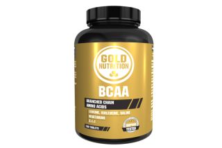 Buy GOLD NUTRITION BCAA'S 180 Tablets By 24,99€