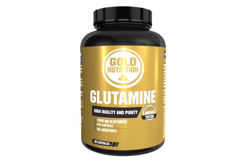 Glutamin 1000 mg 90 Kapseln - GOLD NUTRITION