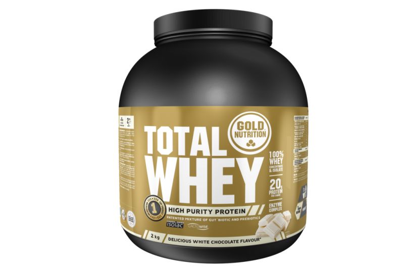 Totaal Whey Witte Chocolade -2 kg - GOLD NUTRITION