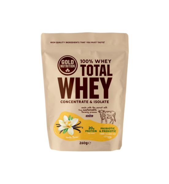 Siero Totale Vaniglia 260 g - GOLD NUTRITION