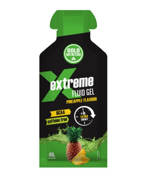 Gel Fluid BCAA Ananas 40 g Kasten 24 Einheiten