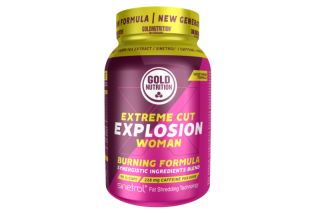 Comprar GOLD NUTRITION Extreme Cut Explosão Mulher 90 cápsulas Por 26,99€