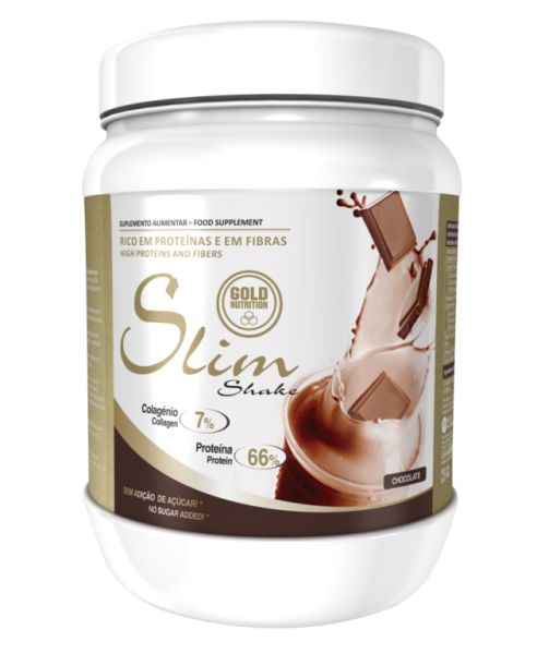 Slim Shake Chocolade 400 g - GOLD NUTRITION