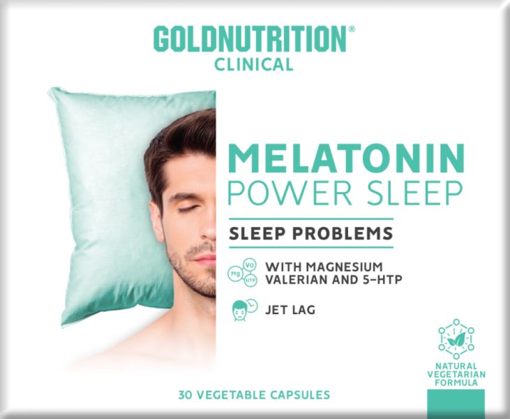 Melatina Power Sleep 1,9 mg GN Clinical 30 cápsulas