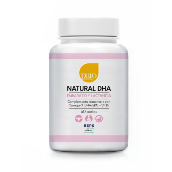 Natural DHA Embarazo Lactancia 60 Perlas