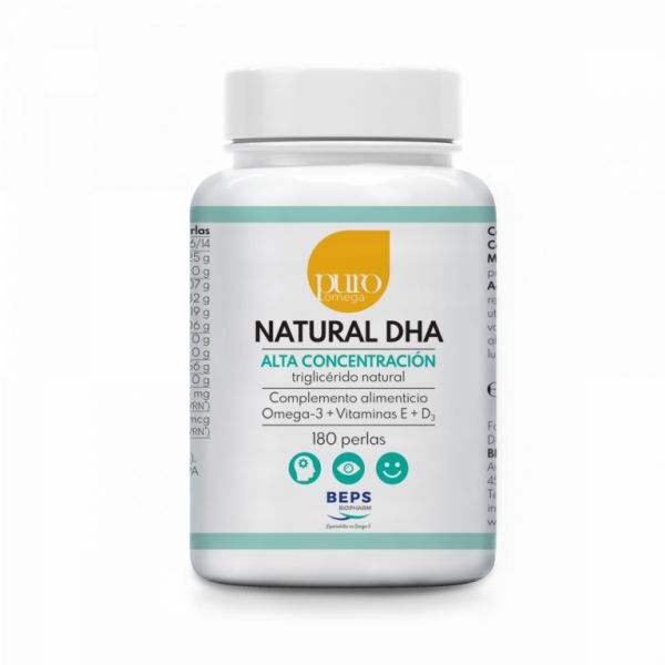 Natural Dha Alta Concentración 180 Perlas