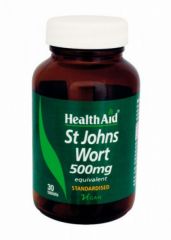 Comprar HEALTH AID Hiperic (St. Johns Wort) 500 mg 30 comprimits Per 14,00€