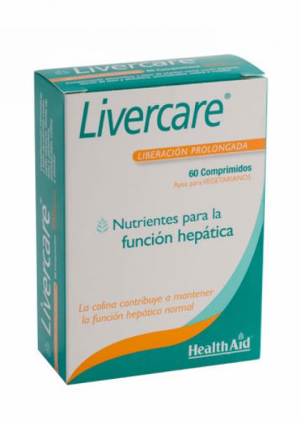 Livercare 60 omprimidos - HEALTH AID