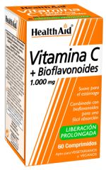 Buy HEALTH AID Vitamin C 1000 Bioflavonoids 60 tablets By 23,30€