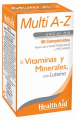 Comprar HEALTH AID Multi A a Z 90 comprimidos Por 28,90€