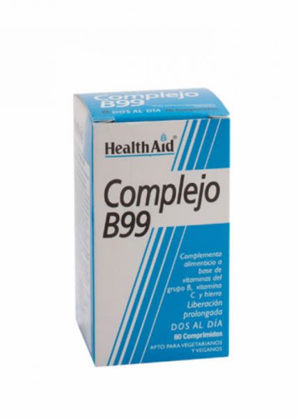 B Complex 99 60 tablets - HEALTH AID