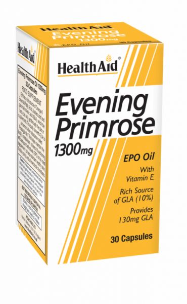 Evening Primrose Oil 1300 mg + Vitamin 30 capsules