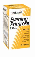 köpa HEALTH AID Evening Primrose Oil 1300 mg + Vitamin 30 kapslar Förbi 22,20€