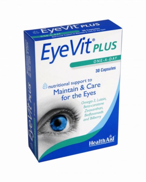 Eye Vit Plus 30 cápsulas - HEALTH AID