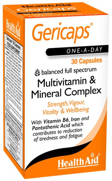 Gericaps  30 cápsulas - HEALTH AID