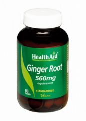 Comprar HEALTH AID Gengibre 560 mg 60 comprimidos Por 21,20€