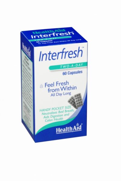 Interfresh 60 cápsulas - HEALTH AID