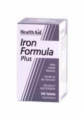 Comprar HEALTH AID Ferro Complex 100 comprimits Per 20,30€