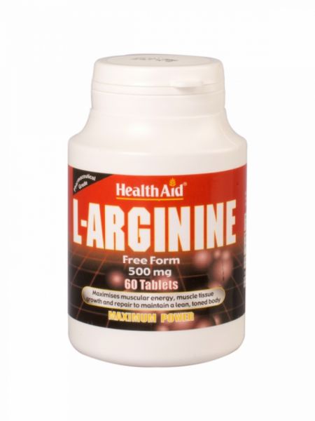 L - Arginine 60 tablets - HEALTH AID