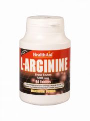 Buy HEALTH AID L - Arginine 60 tablets By 21,90€