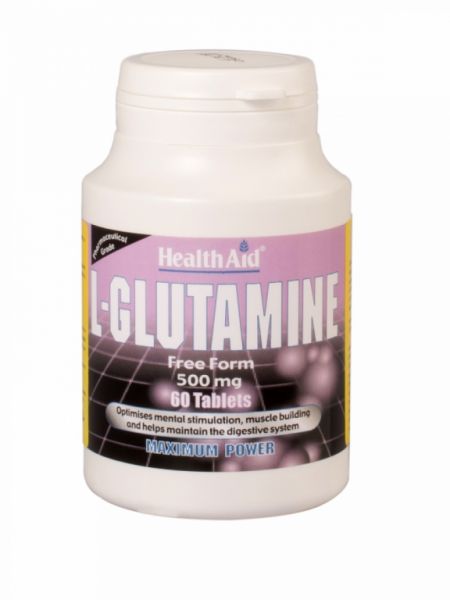 L - Glutamin 500 mg x 60 Tabletten - HEALTH AID