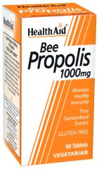 Comprar HEALTH AID Propolis 1000 mg 60 comprimits Per 31,50€