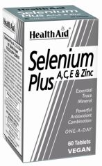 Acheter HEALTH AID Sélénium Plus ACE Zinc 60 comprimés Par 23,00€