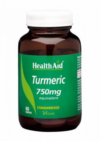 Turmeric Root 60 cápsulas Cúrcuma - HEALTH AID