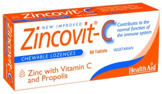 Buy HEALTH AID Zincovit C 60 tablets By 18,40€