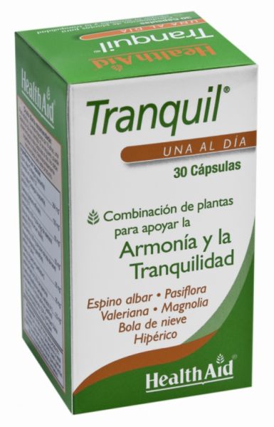 Tranquil 30 cápsulas - HEALTH AID