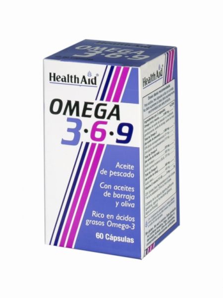 Omega 3 6 9 60 parels - HEALTH AID