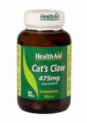 Buy HEALTH AID Cat's Claw Uncaria Tormentosa 475 mg 60 tablets By 31,30€