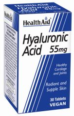 Comprare HEALTH AID Acido ialuronico 55 mg 30 compresse Di 24,60€