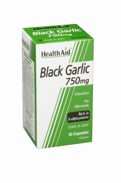 Black garlic 30 vegetable capsules - HEALTH AID