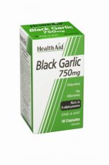 Comprar HEALTH AID Alho preto 30 cápsulas vegetais Por 20,20€