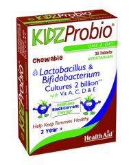 Buy HEALTH AID Kidzprobio 30 chewable tablets By 17,90€