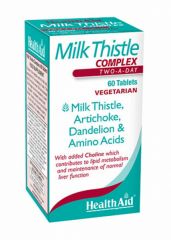 köpa HEALTH AID Milk Thistle Complex 60 tabletter Förbi 26,90€