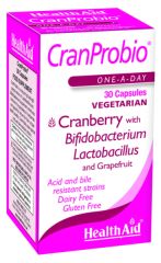 Comprar HEALTH AID Cran Probio 30 cápsulas vegetais Por 30,80€