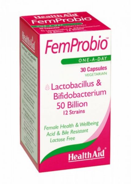 Femprobio 50.000 milhões 30 cápsulas vegetais