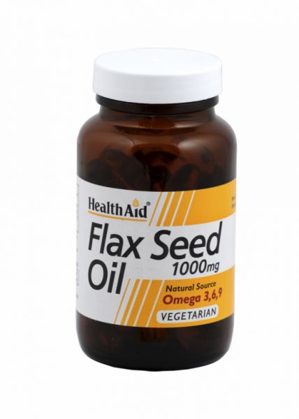 Flaxseed oil 1,000 mg 60 vegetable capsules