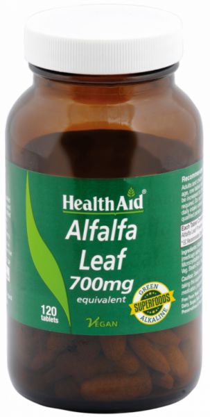 Alfafa 700 mg 120 comprimidos - HEALTH AID