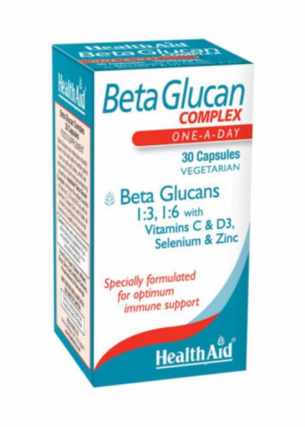 Beta Glucan Complex 30 cápsulas vegetales