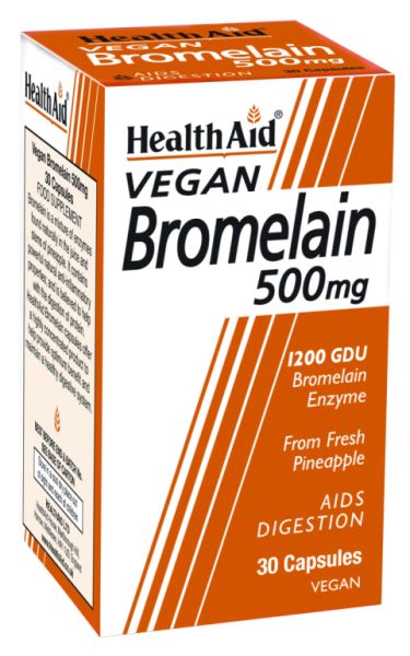 Bromelain 500 mg 30 pflanzliche Kapseln